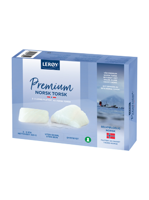 Frys – Lerøy Premium norsk torsk 420g